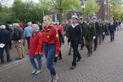 4-5-2022, rotterdam, dodenherdenking oud-ijsselmonde, oorlogsmonument adriaen janszkerkfoto rob kamminga