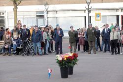 4-5-2022, rotterdam, dodenherdenking oud-ijsselmonde, oorlogsmonument adriaen janszkerkfoto rob kamminga