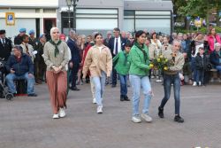 4-5-2022, rotterdam, dodenherdenking oud-ijsselmonde, oorlogsmonument adriaen janszkerkfoto rob kamminga