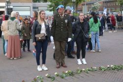 4-5-2022, rotterdam, dodenherdenking oud-ijsselmonde, oorlogsmonument adriaen janszkerkfoto rob kamminga